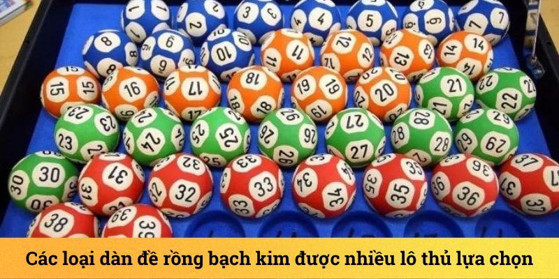 Sử dụng các phương pháp hiệu quả để tạo dàn đề bạch kim chất lượng