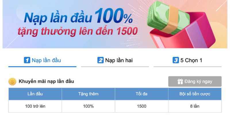 Ưu đãi hoành tráng cho hội viên mới