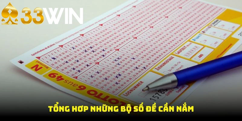 Tổng hơp những bộ số đề cần nắm